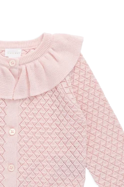 Mary Cardigan-Cotton Candy