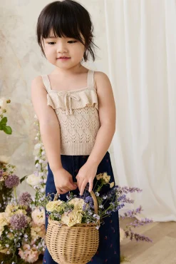 Melanie Top - Light Oatmeal Marle