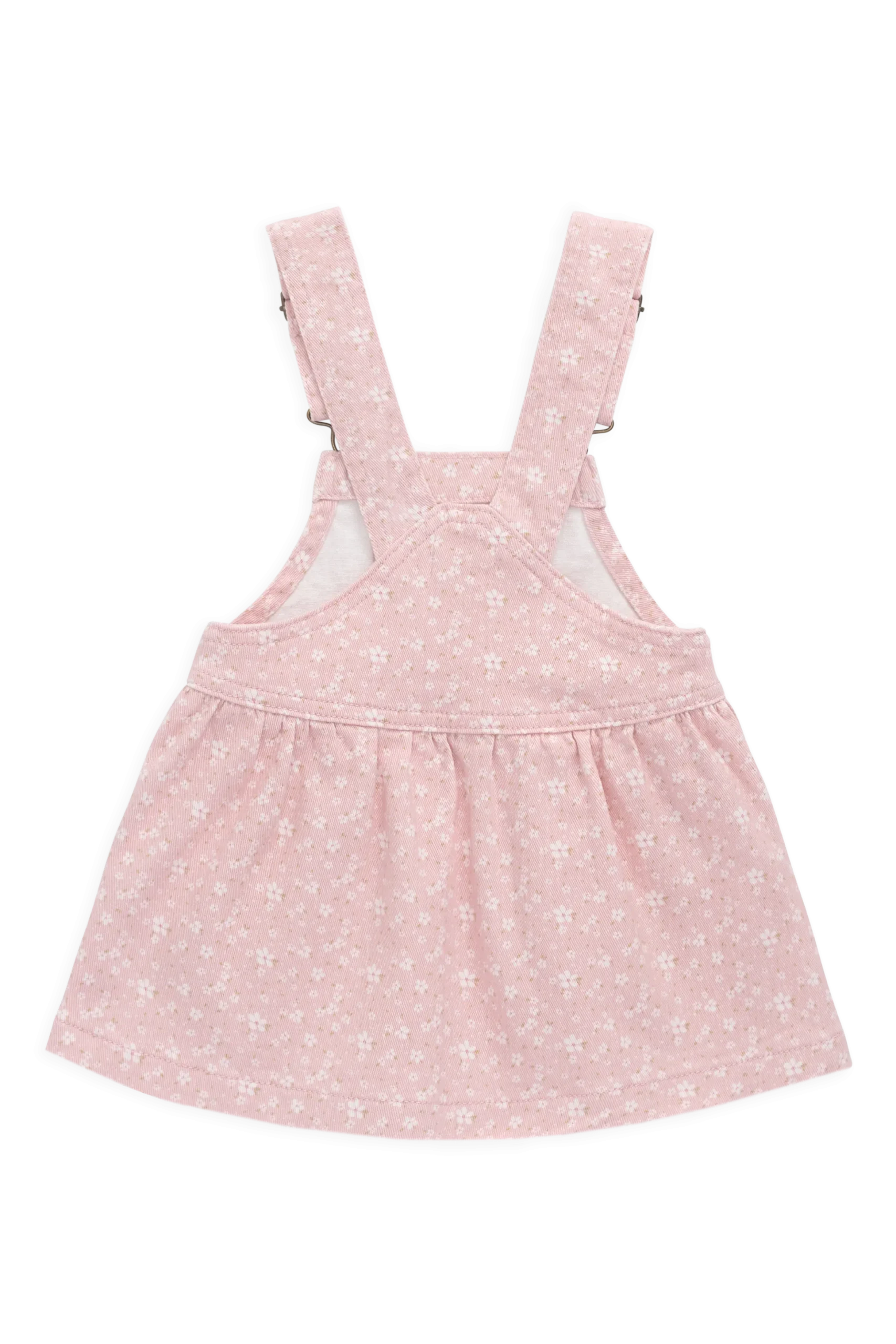 Norah Overall Dress-Paula Powder