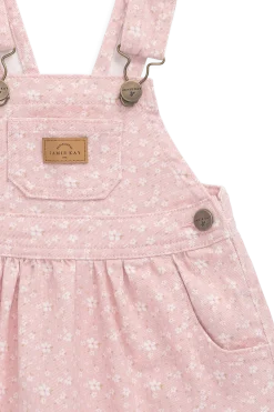 Norah Overall Dress-Paula Powder
