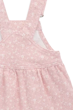 Norah Overall Dress-Paula Powder