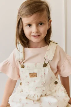 Norah Overall Dress - Rose Trail
