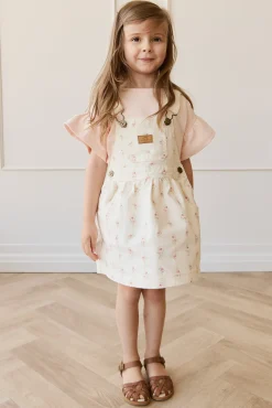 Norah Overall Dress - Rose Trail