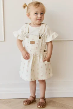 Norah Overall Dress - Rose Trail