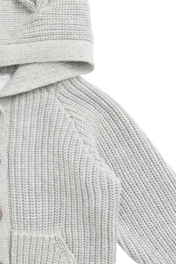 OG Bear Knit - Light Grey Marle