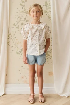 Organic Cotton Alora Top - Bianca Antique