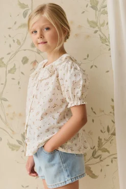 Organic Cotton Alora Top - Bianca Antique
