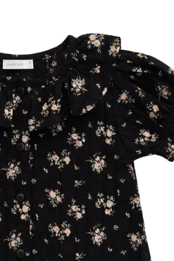 Organic Cotton Alora Top - Cassie Caviar