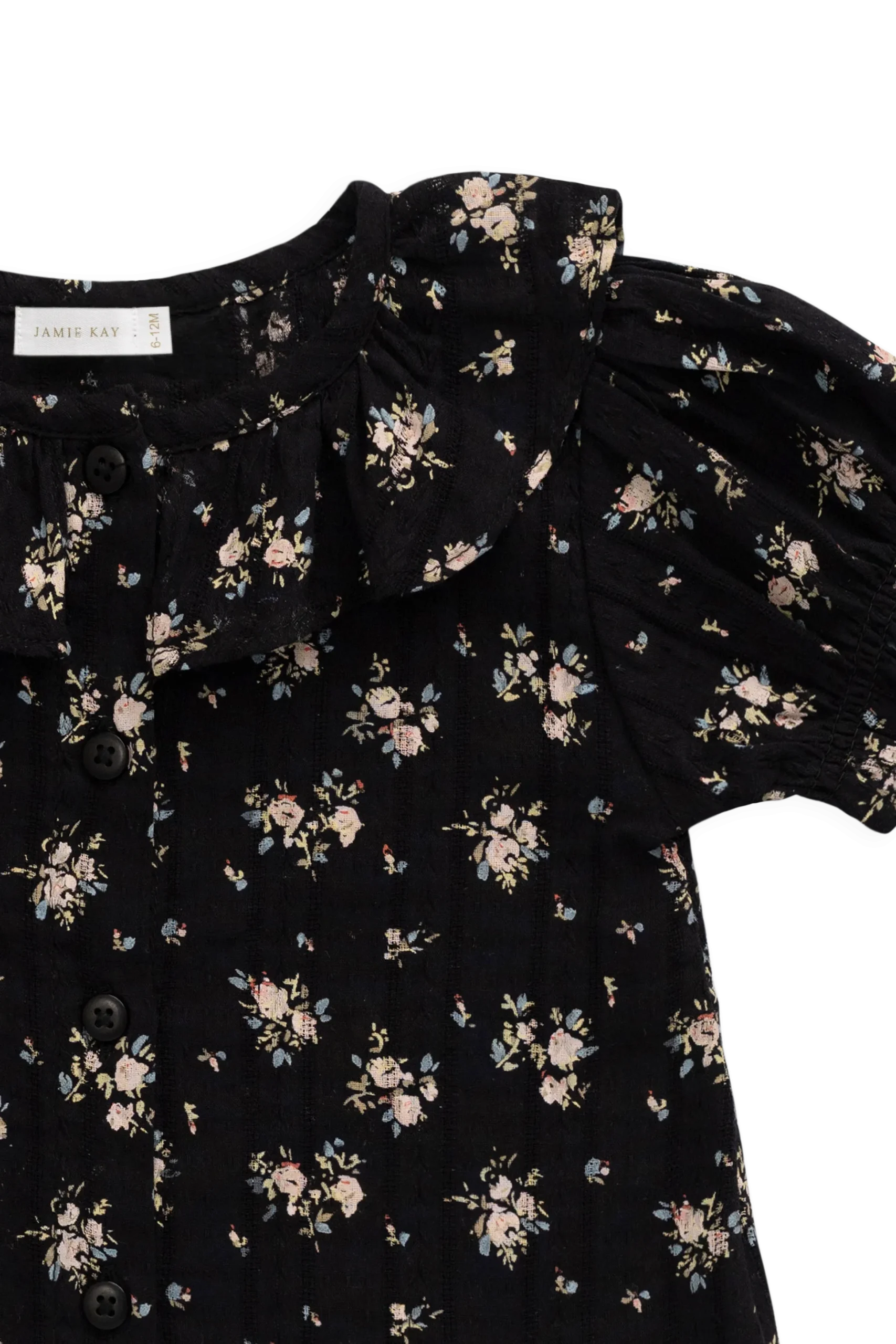 Organic Cotton Alora Top - Cassie Caviar