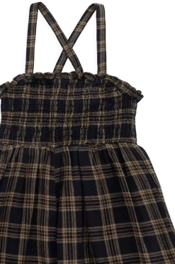 Organic Cotton Arabella Jumpsuit - Woodland Check