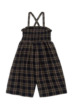 Organic Cotton Arabella Jumpsuit - Woodland Check