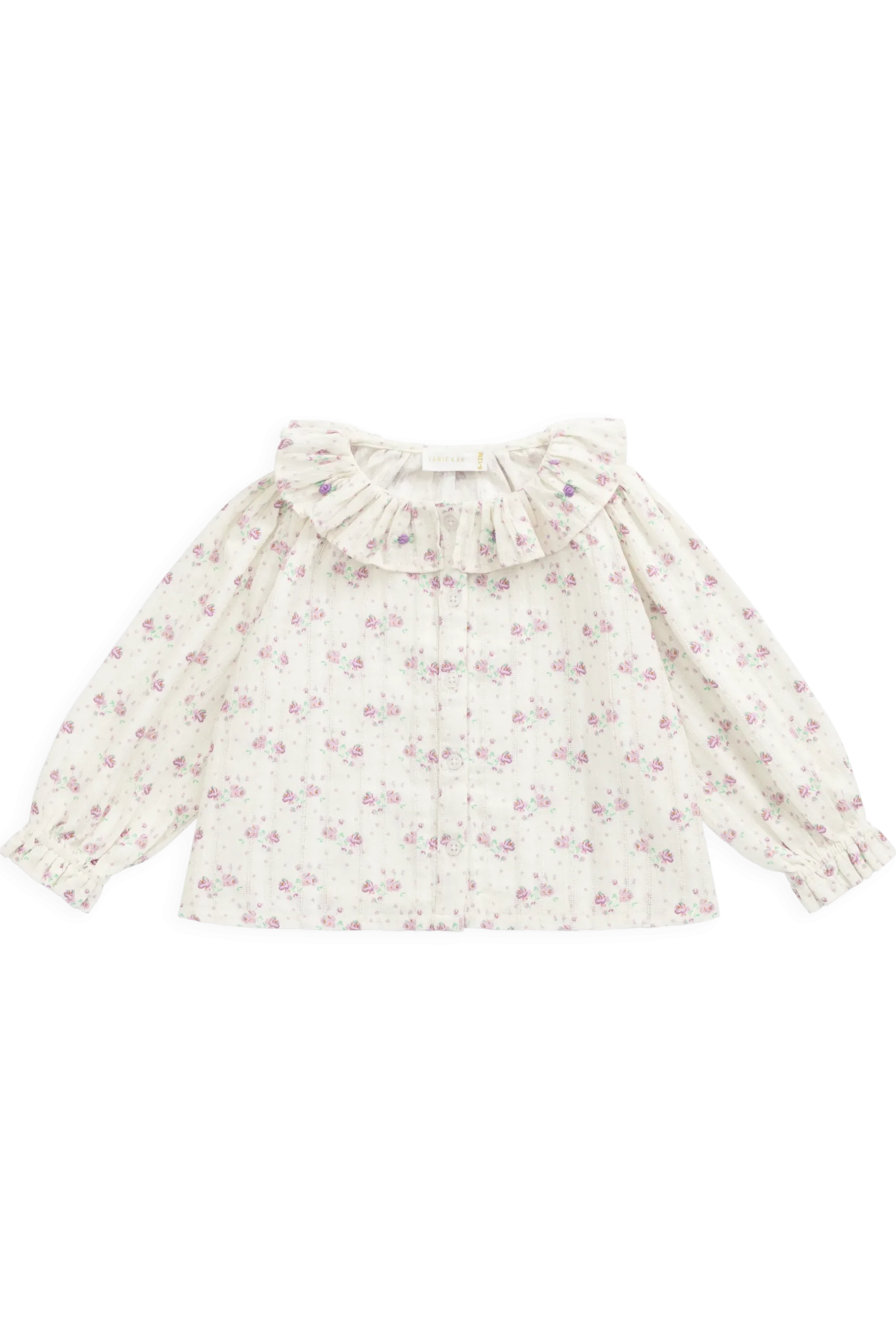 Organic Cotton Beatrice Top - Molly Lilac