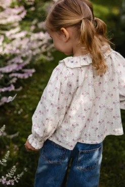 Organic Cotton Beatrice Top - Molly Lilac