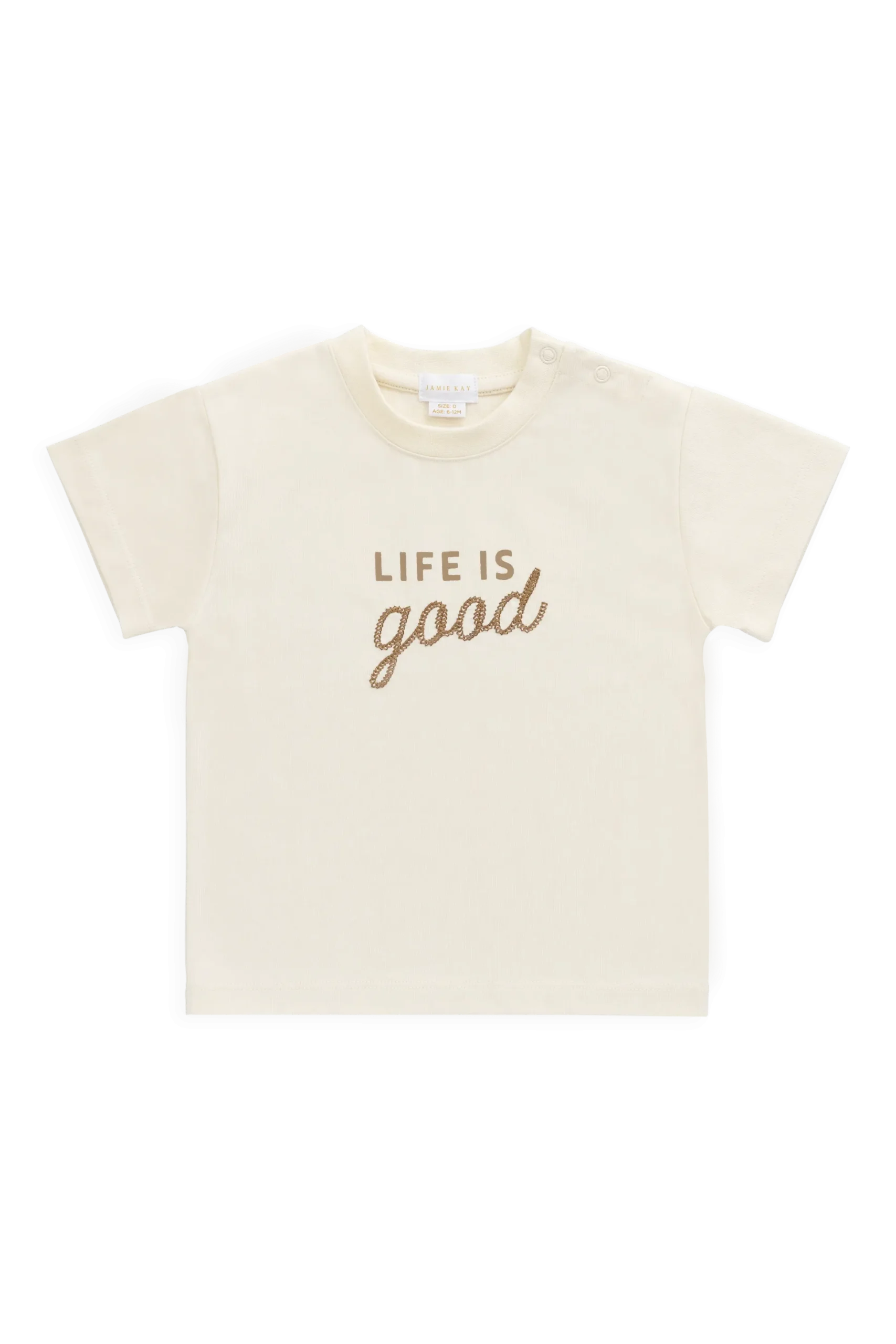 Organic Cotton Bjorn Tee - Cloud Life is Good