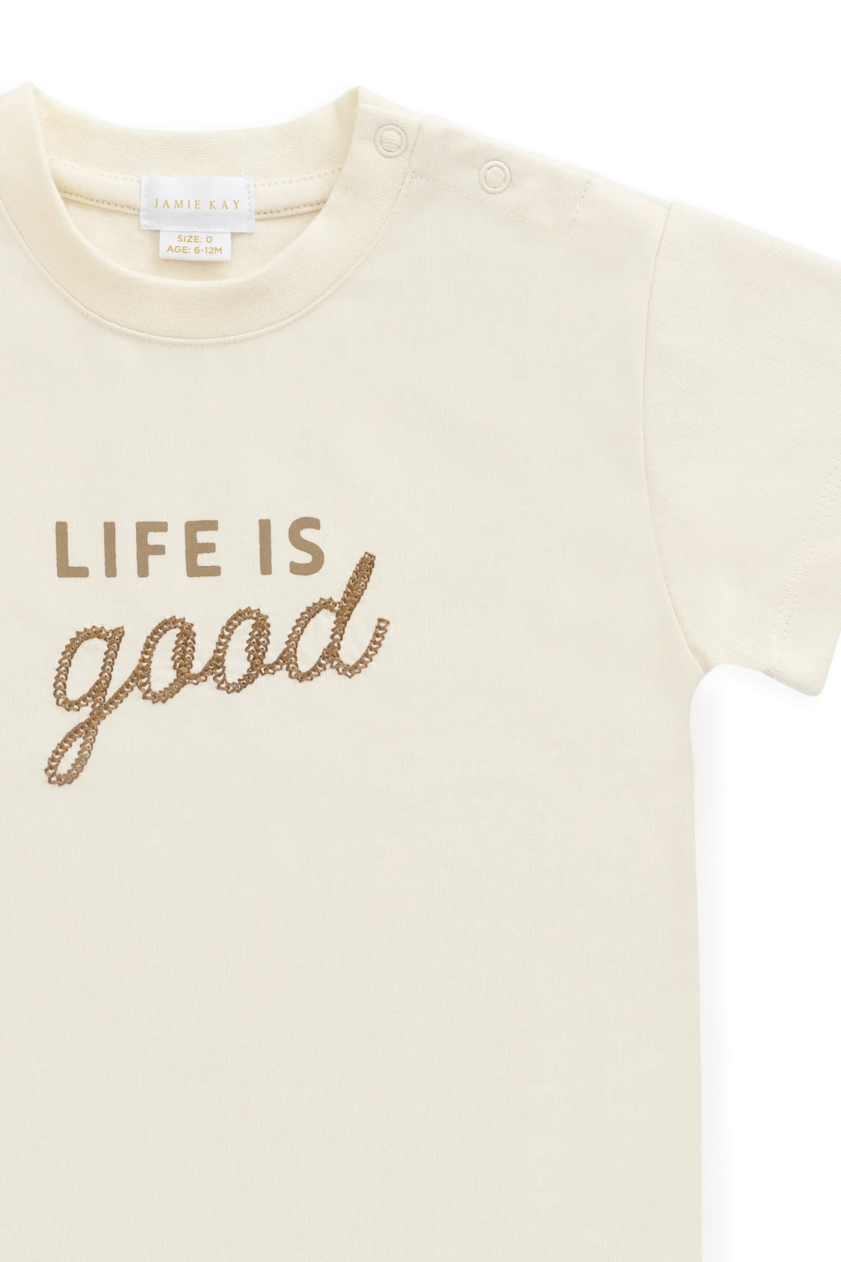 Organic Cotton Bjorn Tee - Cloud Life is Good