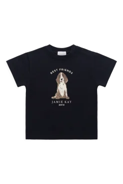 Organic Cotton Bjorn Tee-Dark Navy Best Friends