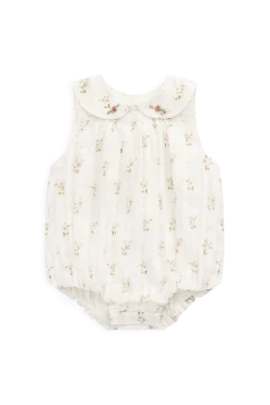 Organic Cotton Brynlee Playsuit - Josepha Egret