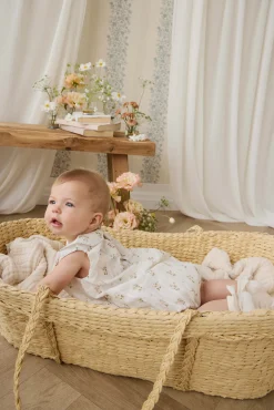 Organic Cotton Brynlee Playsuit - Josepha Egret