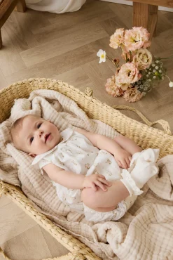 Organic Cotton Brynlee Playsuit - Josepha Egret