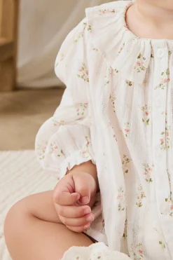 Organic Cotton Brynlee Top - Josepha Egret