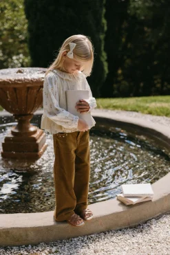 Organic Cotton Brynlee Top - Josepha Egret