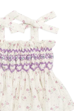 Organic Cotton Carine Top - Molly Lilac