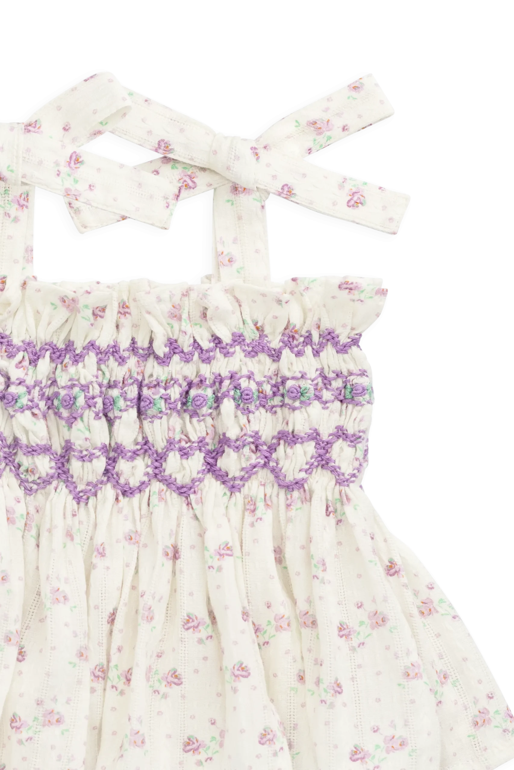Organic Cotton Carine Top - Molly Lilac