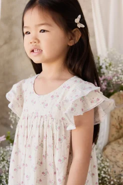 Organic Cotton Caroline Dress - Molly Lilac