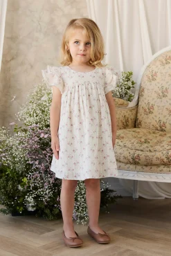 Organic Cotton Caroline Dress - Molly Lilac