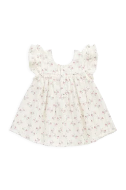Organic Cotton Caroline Dress - Molly Lilac