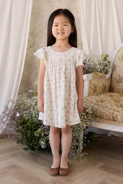 Organic Cotton Caroline Dress - Molly Lilac