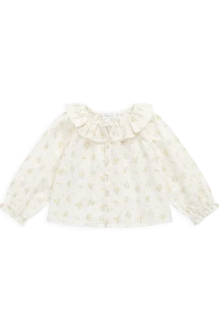 Organic Cotton Cecile Top-Justine Parchment