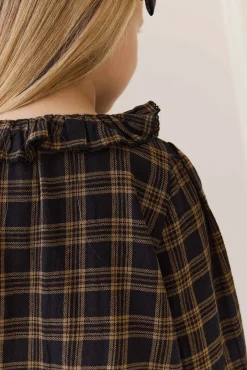 Organic Cotton Cecile Top - Woodland Check