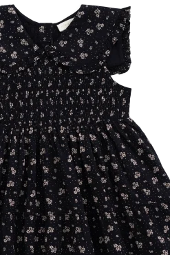 Organic Cotton Christabel Dress - Maisie Navy