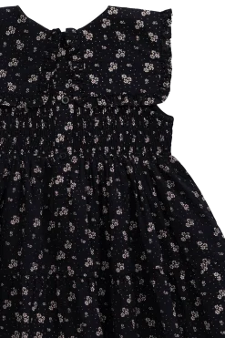 Organic Cotton Christabel Dress - Maisie Navy