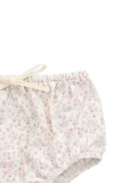 Organic Cotton Classic Bloomer - Posy Milk