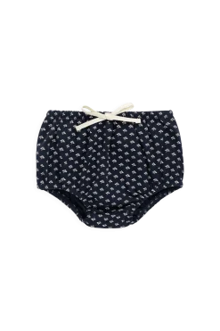 Organic Cotton Classic Bloomer - Lisa Petite Indigo