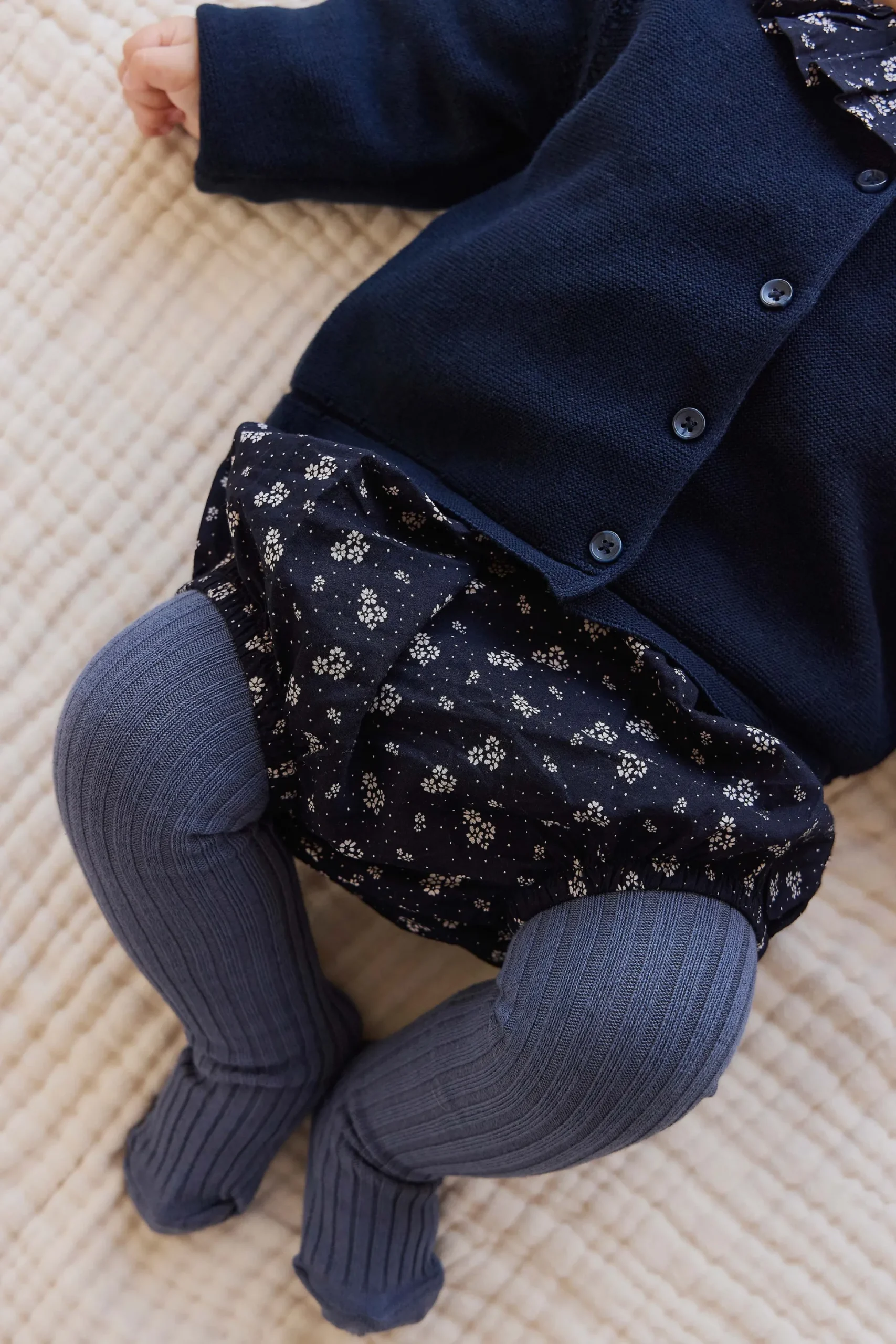 Organic Cotton Classic Bloomer - Maisie Navy