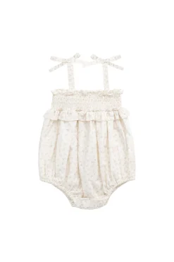 Organic Cotton Cleo Playsuit - Aries Mauve