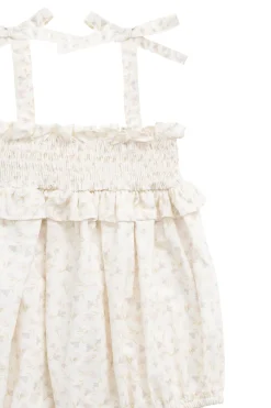 Organic Cotton Cleo Playsuit - Aries Mauve