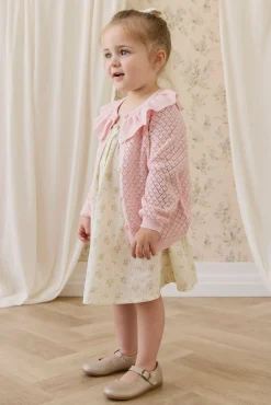Organic Cotton Cosette Dress-Justine Parchment