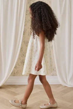 Organic Cotton Cosette Dress-Justine Parchment
