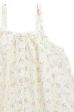 Organic Cotton Cosette Dress-Justine Parchment