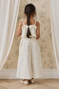 Organic Cotton Cosette Pant-Justine Parchment