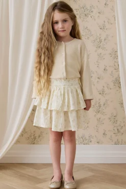 Organic Cotton Cosette Skirt-Justine Parchment