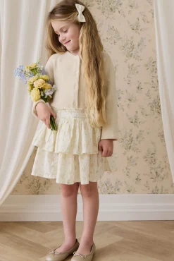 Organic Cotton Cosette Skirt-Justine Parchment