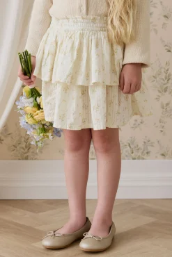 Organic Cotton Cosette Skirt-Justine Parchment