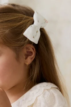 Organic Cotton Desiree Bow - Ayla Whisper