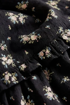 Organic Cotton Desiree Bow - Cassie Caviar