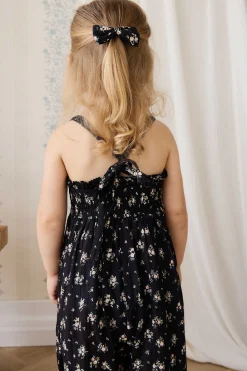 Organic Cotton Desiree Bow - Cassie Caviar